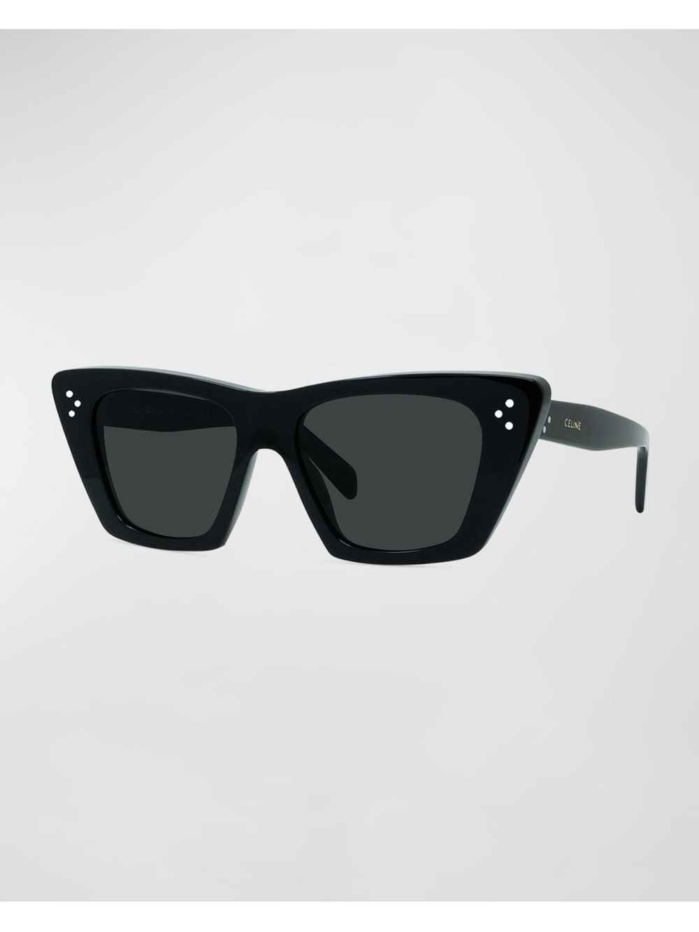 Celine Black Oversized Cat-Eye Sunglasses